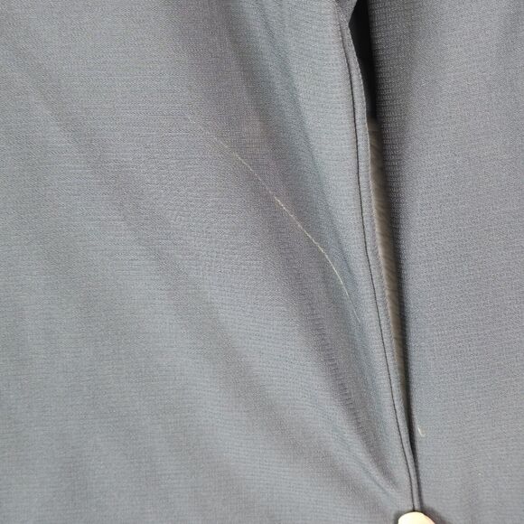 Swiss Tech Jacket Mens XL Gray Black Full Zip Soft Shell Windproof Fleece Lined - Picture 10 of 14